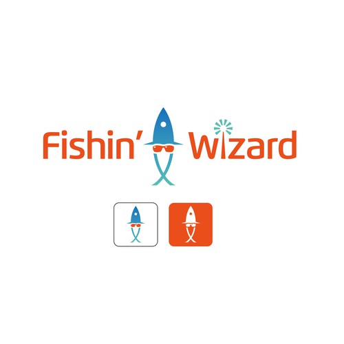 Fishin' Wizard App/Website Logo