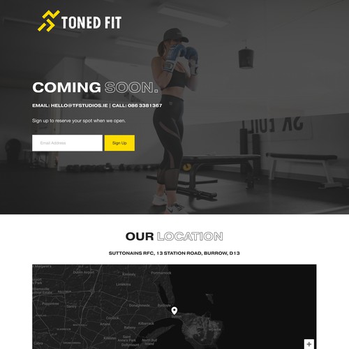 Toned Fit Studio Gym Design