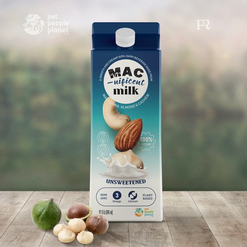 Box Packaging for Vegan Milk