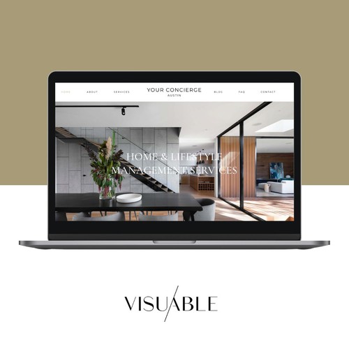 Squarespace Website for Lifestyle Concierge Services