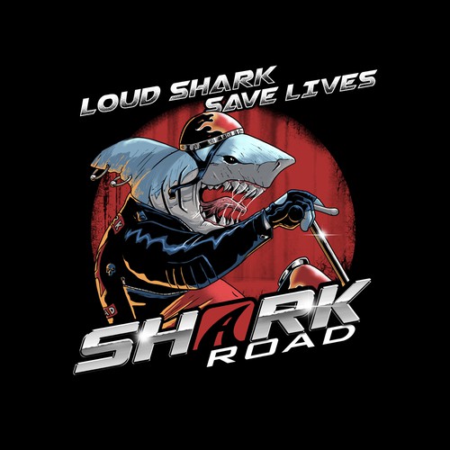 Shark road design