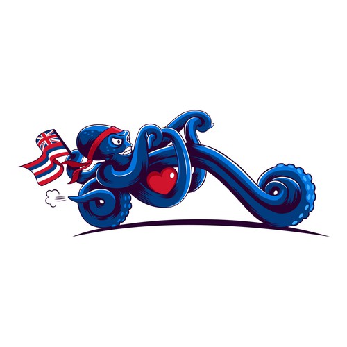 Octopus chopper for motorcycle club