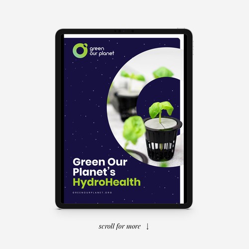 Green Our Planet's Brochure