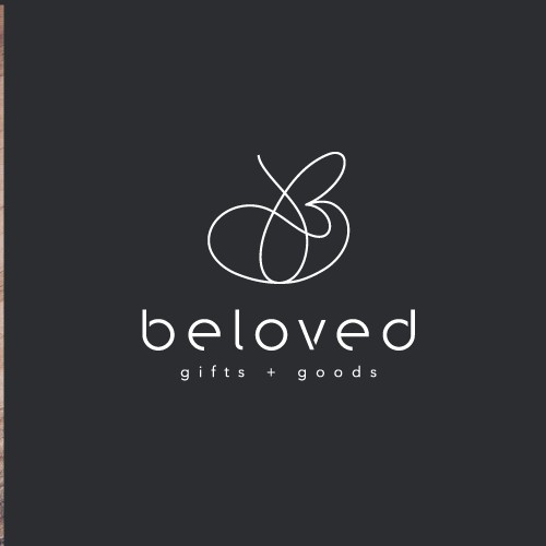 Logo for company specializing unique goods, personal gifts, and timeless decor