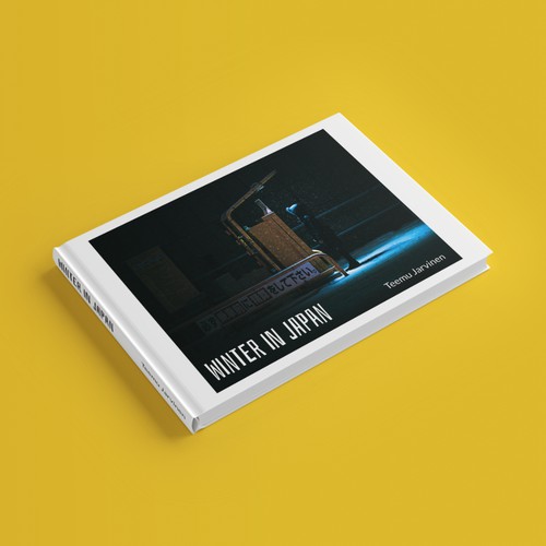 Photo book cover design