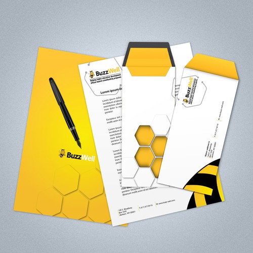  Letterhead & Envelop design option 1
