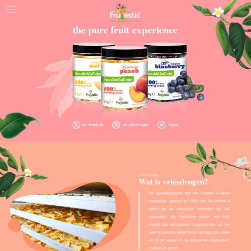 freeze dried fruit website