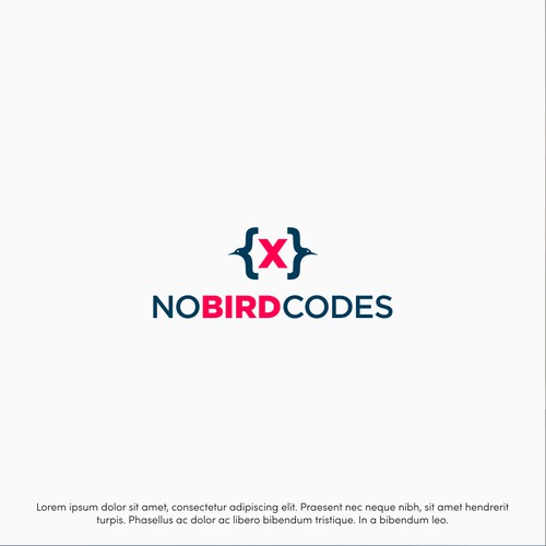 Simple No Bird Codes Logo