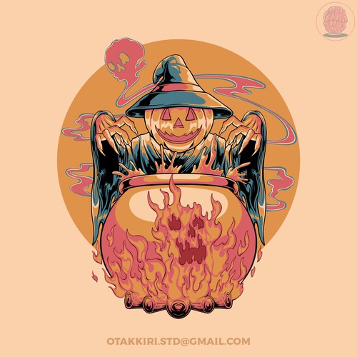 Pumpkin Making Potion