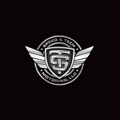 Speed & Tech Motoring logo design