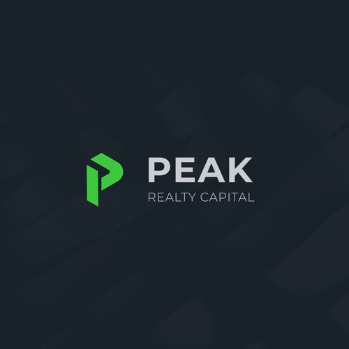Peak Realty Capital Logo Design