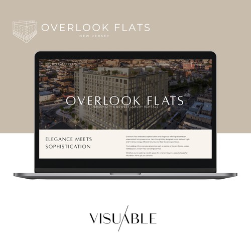 Squarespace Website for a Luxury Apartment Rental Property