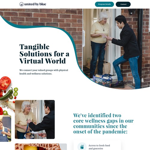 Design a B2B Foodie Website To Appeal To Health Insurance Companies