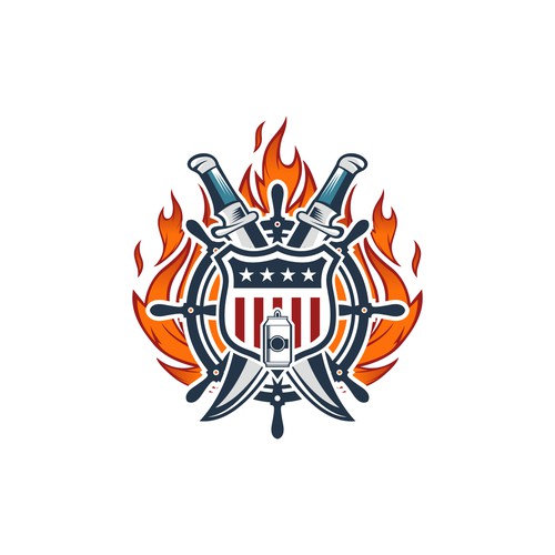 Camping logo to use for apparel