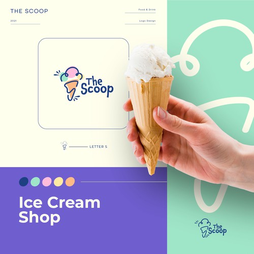 Logo Concept for The Scoop