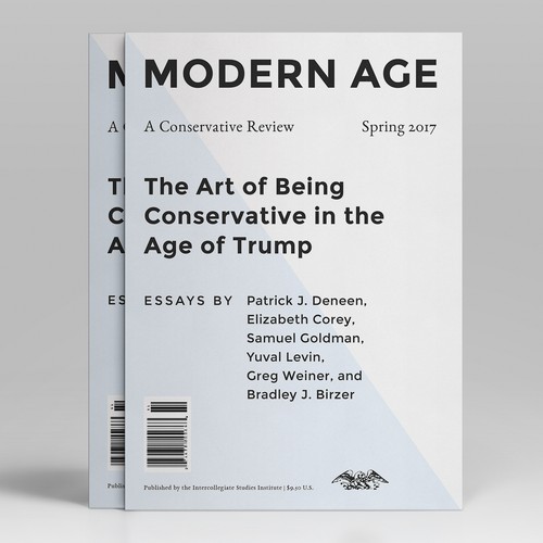Logo- and Cover Design for MODERN AGE Magazine