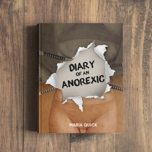 Cover book about anorexia