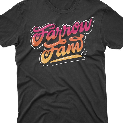 Farrow Fam Hand Lettering