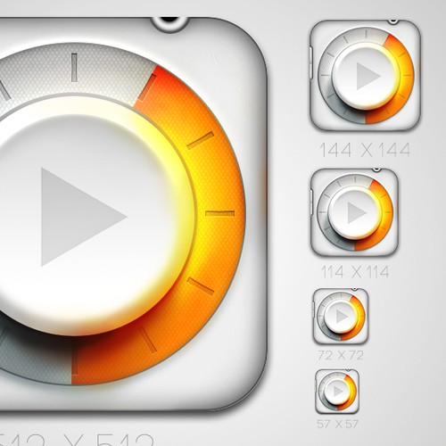 Icon Design for iOS Music App