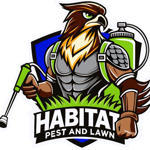Habitat Pest and Lawn Mascot