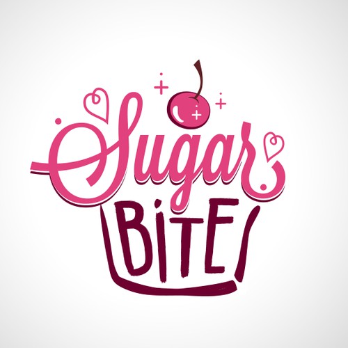Create a cute logo for a bakery/sweets shop