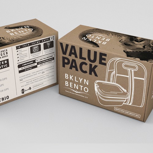Packaging design for Value pack