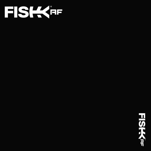 FISHY AF Wordmark concept.