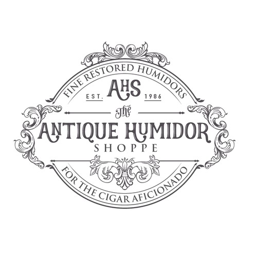 Antique Cigar Humidor Logo Competition