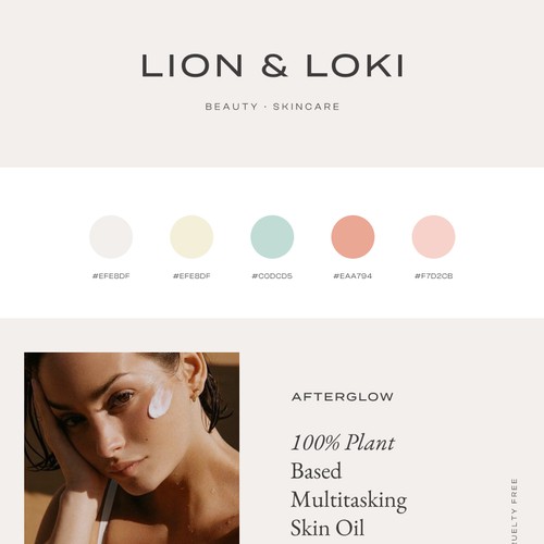 Lion&Loki brand identity