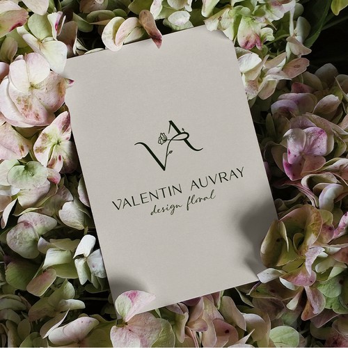 Logo for floral designer