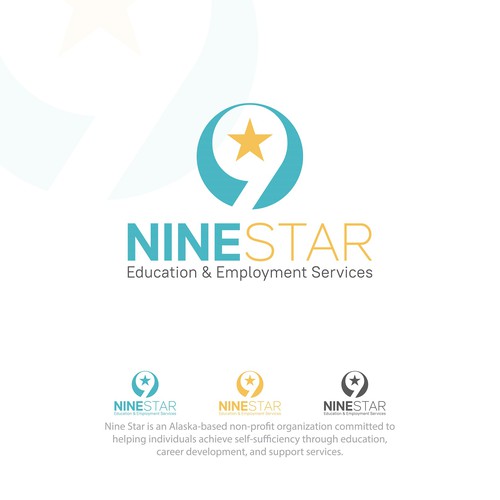 9 STAR LOGO