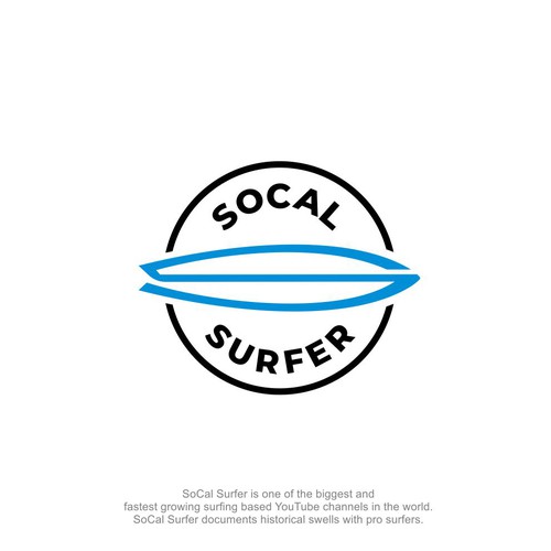 SoCal Surfer logo design