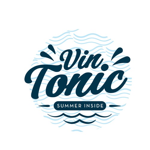 Logotype wine + tonic