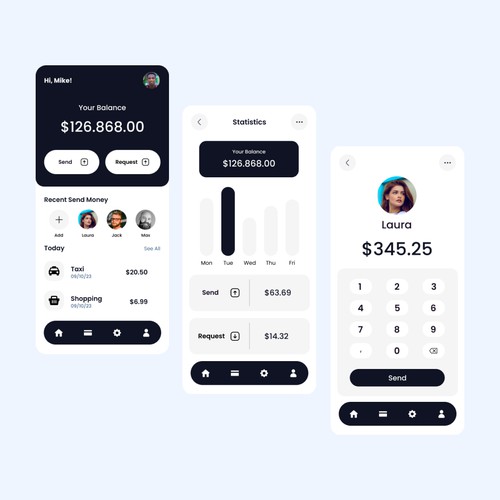 Mobile Bank Design