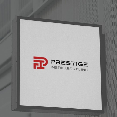 Prestige Installers FL Inc – Modern Construction & Installation Logo