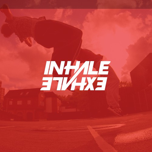 Inhale & Exhale Typography