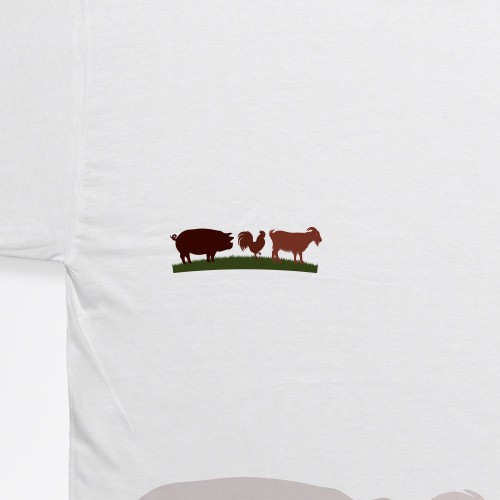 Simple animal logo for a heritage farm