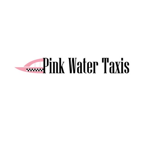 Create the next logo for Pink Water Taxis