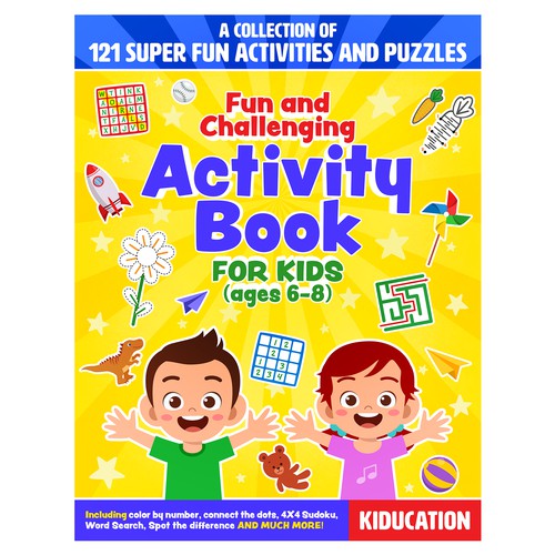 Activity Book for Kids (ages 6-8)