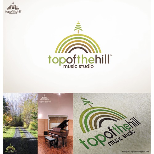 logo for Top of the Hill Music Studio or TOTH