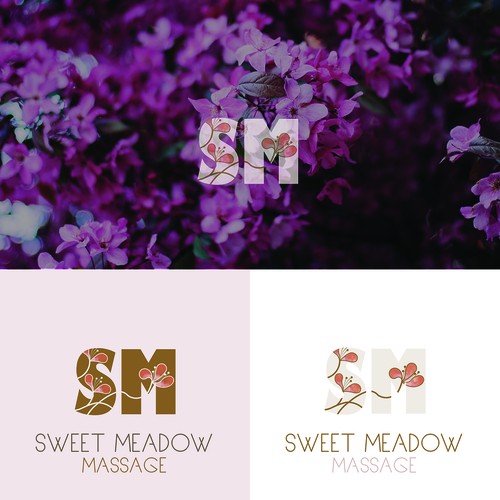 LOGO DESIGN | Sweet Meadow Massage