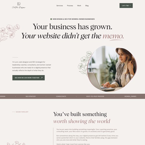 Business and Consulting Web Design