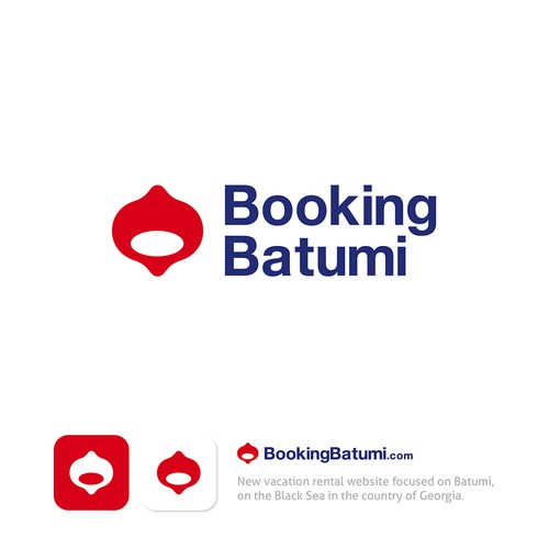 BOOKING BATUMI Logo Concept