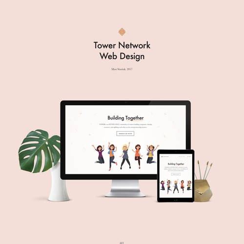 Tower Network Web Design