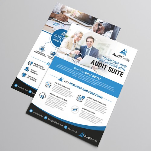 Audit Suite Brochure Design