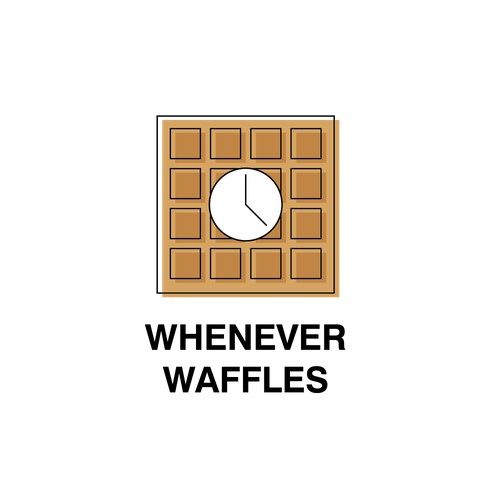 Simple Bold Logo for Waffle Company