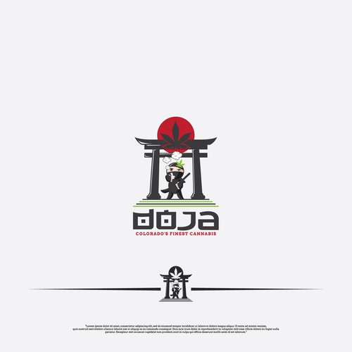 DOJA Cannabis logo proposal