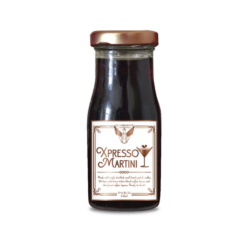 Xpresso Martini Label