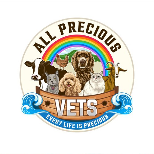 Logo Concept for All Precious Vets