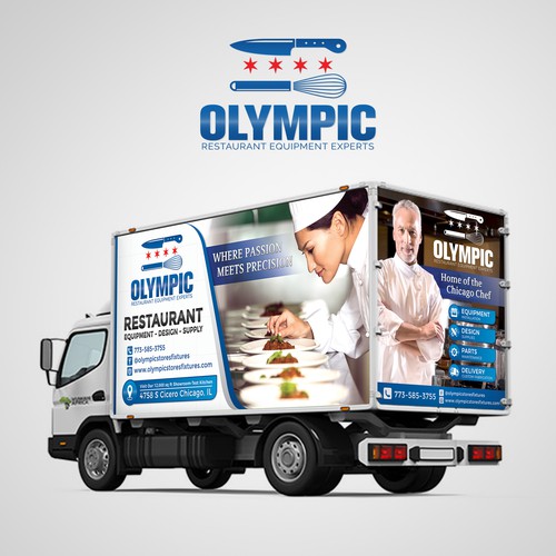 Olympic Restaurant Equipment Experts Wraps